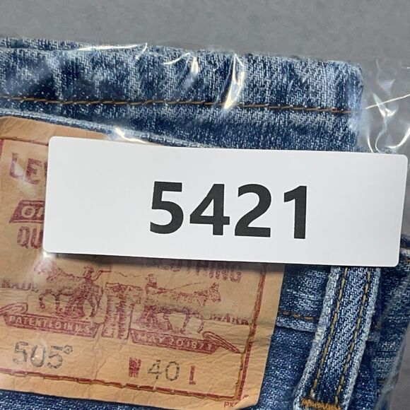 Vintage Levi's 505‎ Shorts Men's Size 40 Blue Jorts Summer Denim - Picture 10 of 10